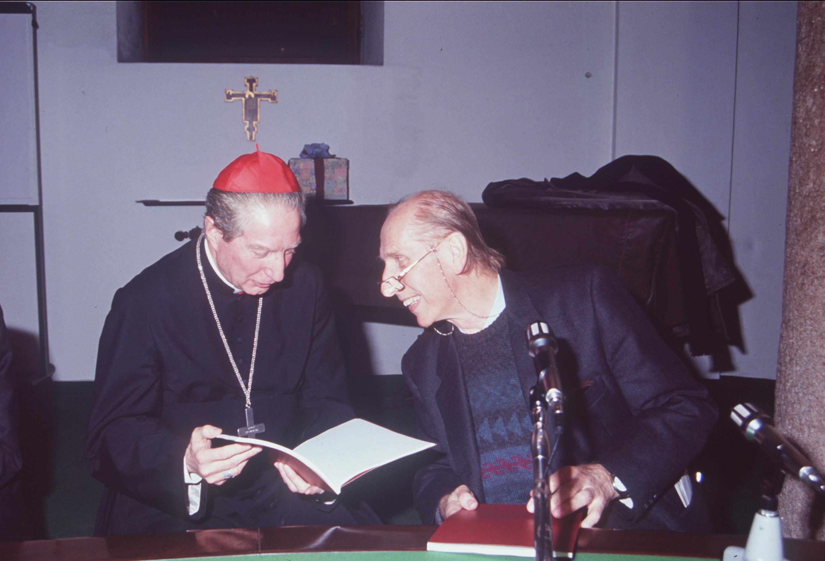 Martini con Padre Turoldo