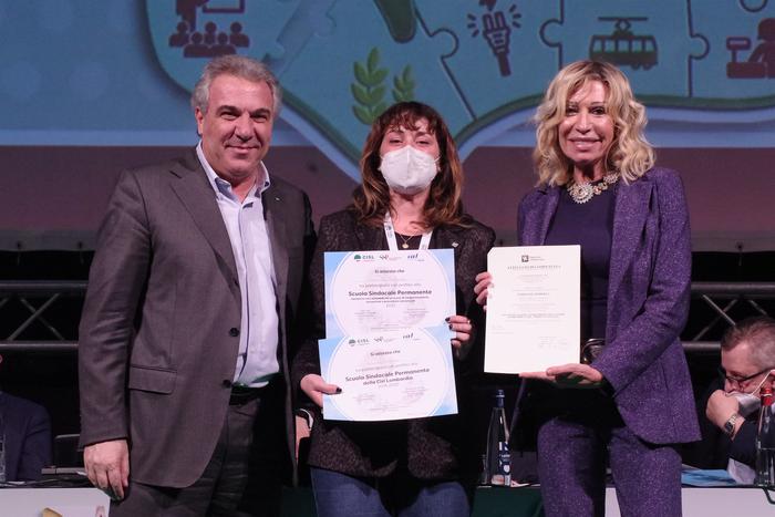 Premiazione Scuola sindacale permanente - Roberta Ferrante (Cisl Milano)
