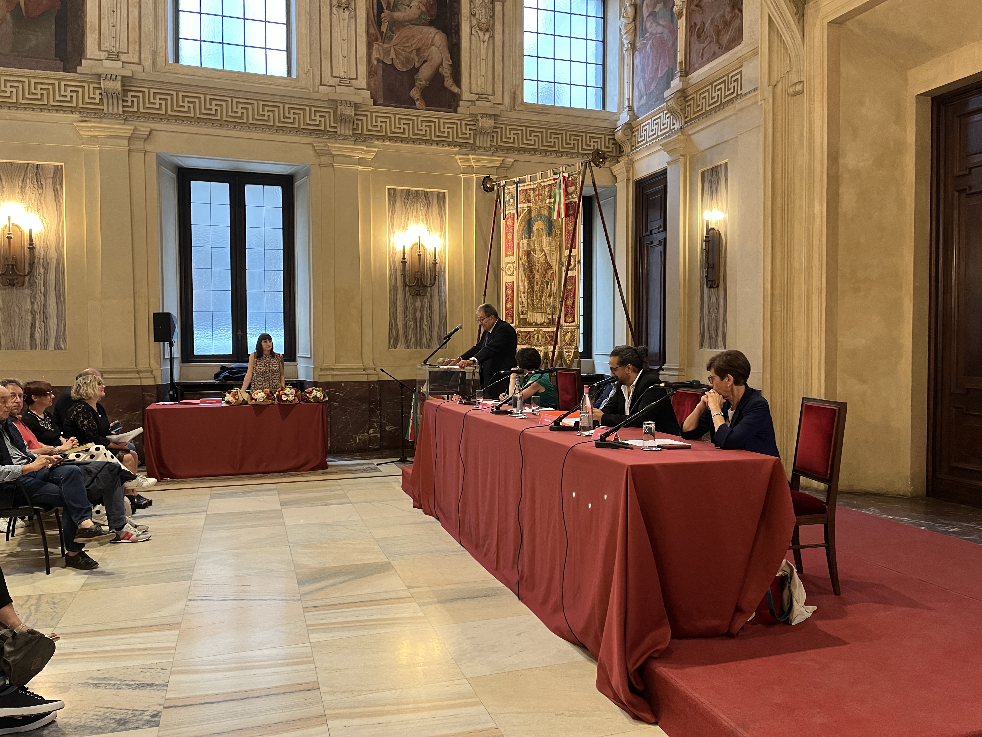La premiazione di un'edizione precedente