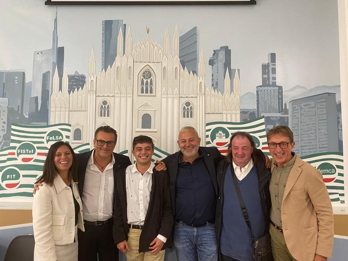 Da sx Sharif, Nava, D'Antuono, Abimelech, Sambruna, Lanzoni