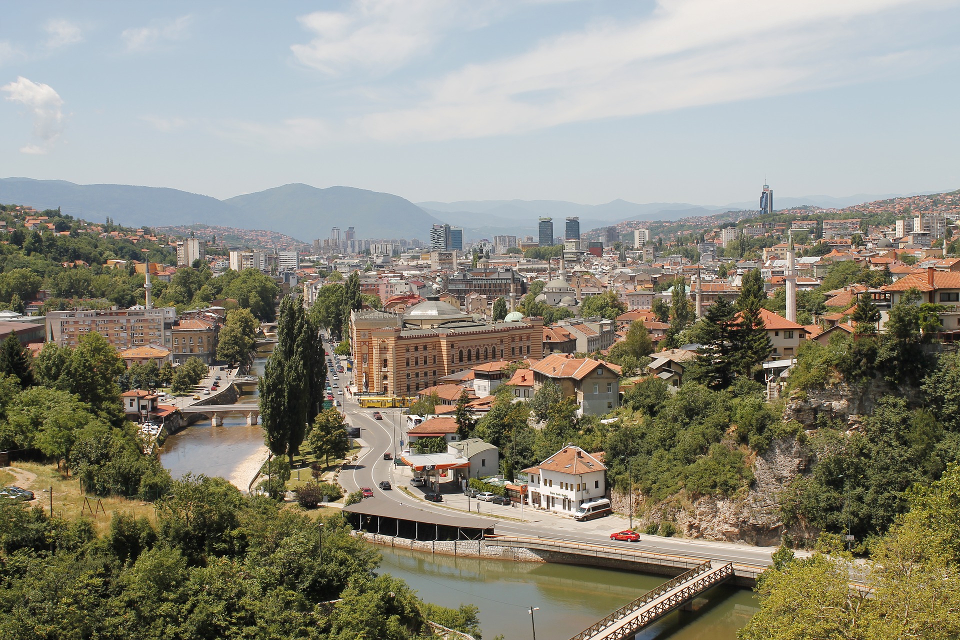 Sarajevo (foto di Rusmir Gadzo da Pixabay)